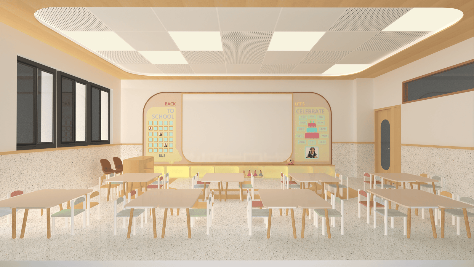 The Shri Ram Universal School, Kivle